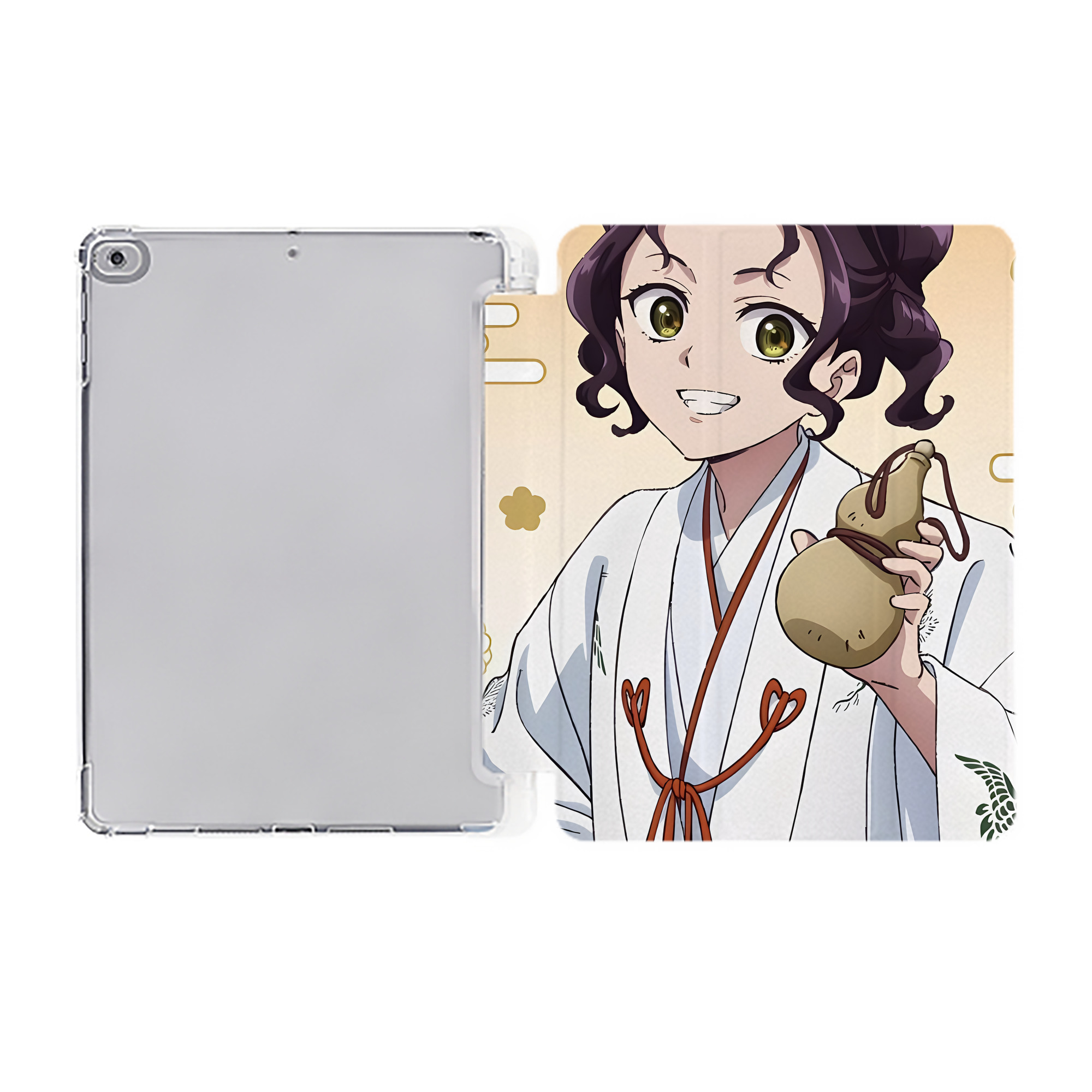 （画像用） 薬屋のひとりごと The Apothecary Diaries IPad ケース ペン収納付き 三つ折りスタンド PUレザー×シリコン 対応機種9.5/10.5/10.9インチ